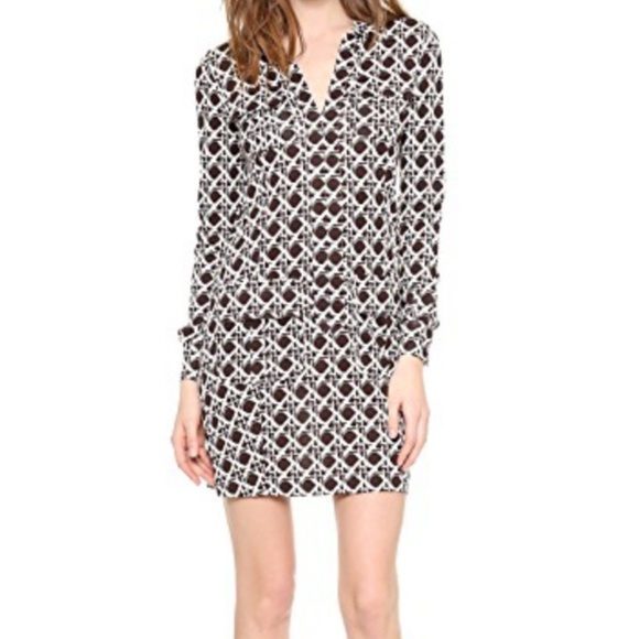 Diane Von Furstenberg Dresses & Skirts - NWT Diane Von Furstenberg Silk Dilly Shirt Dress